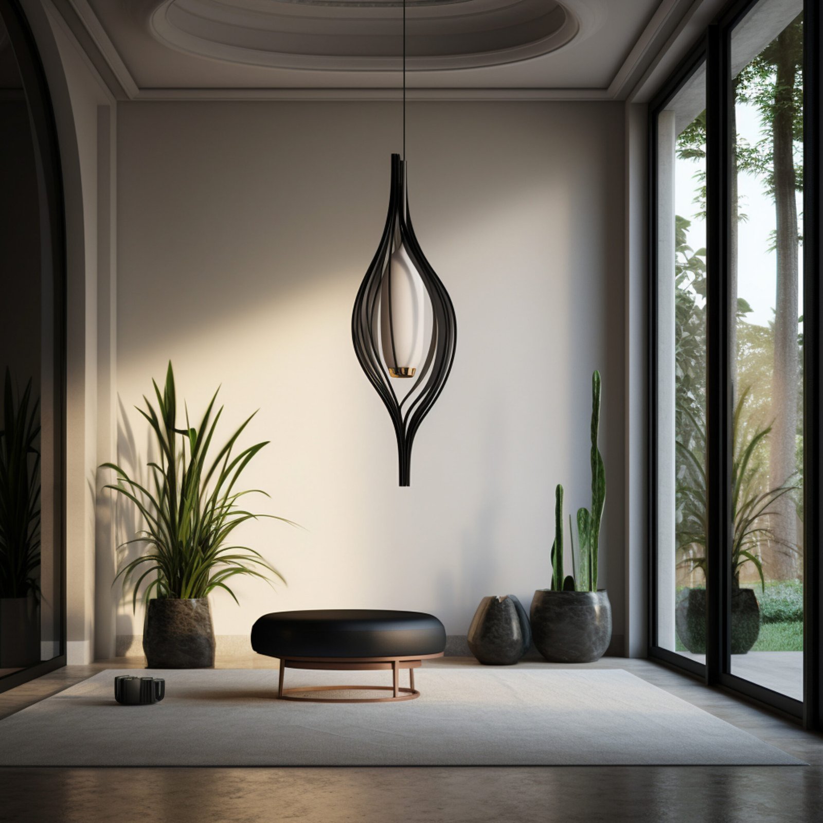 3d modern lamp design